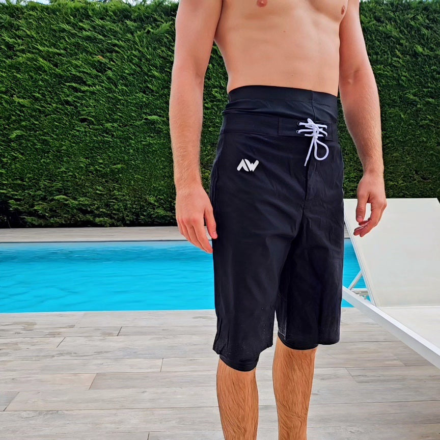 AW swim shorts black